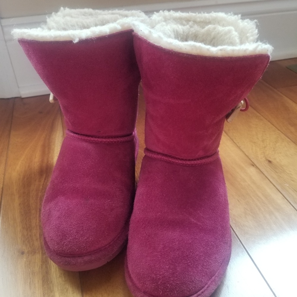 Pink "Ugg" Style Boots